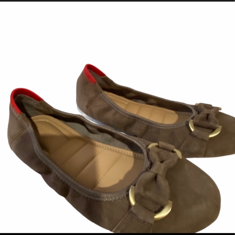 ADAM TUCKER By Me Too Kelly Suede Ballet Flats